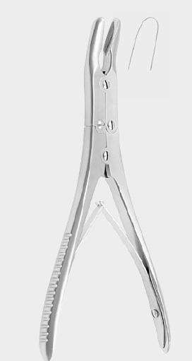 Кусачки (ронжири) РАСКІНА (RUSKIN), вигнуті, 18 см (cm). Бренд: Zepf (Зепф).